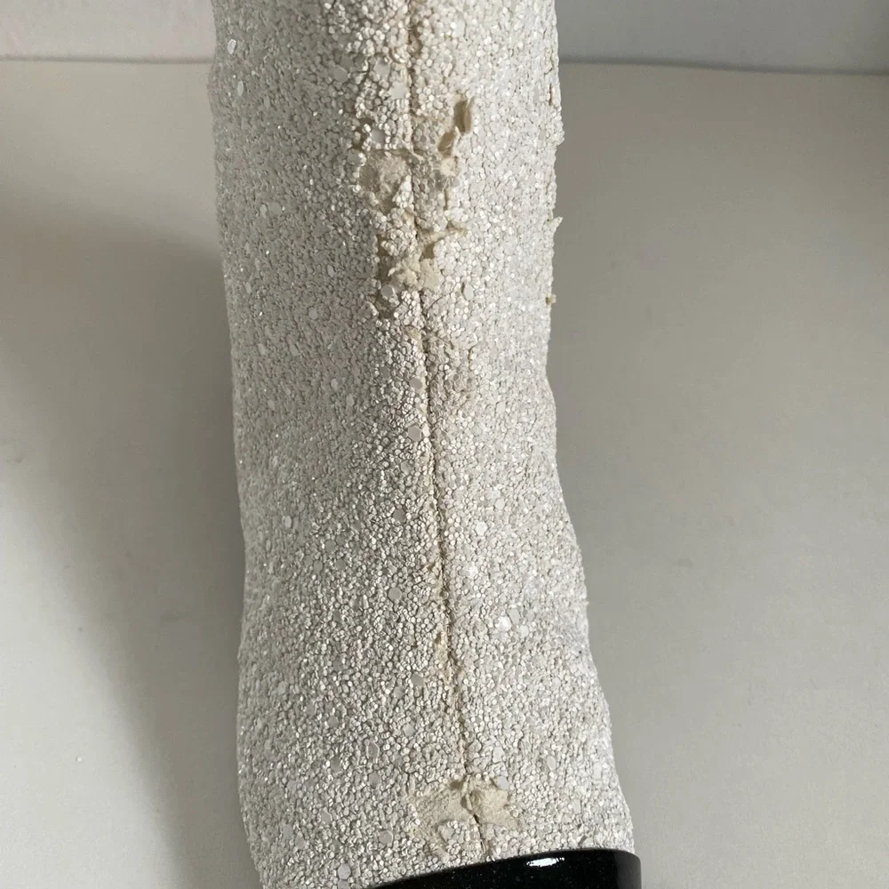 SOLD☄️ON TRADESY DEFECTIVE CHANEL RUNWAY ‘ASTRONAUT’ COLLECTION BOOT - Picture 13 of 15